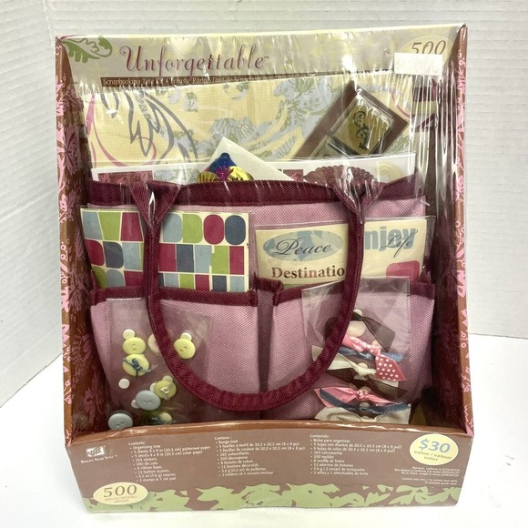 Westrim Crafts Art 50 Pc Scrapbooking Kit With Tote Bag New Poshmark